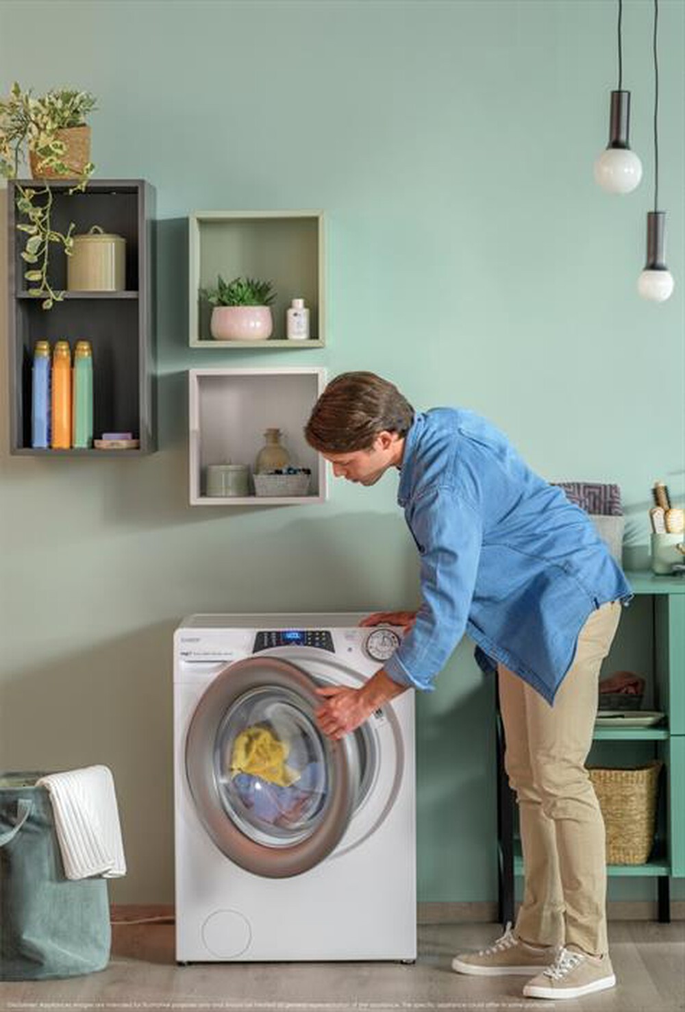 Immagine del prodotto CANDY - Lavasciuga RPW4966BWR8S 9/6 Kg Classe A-White
