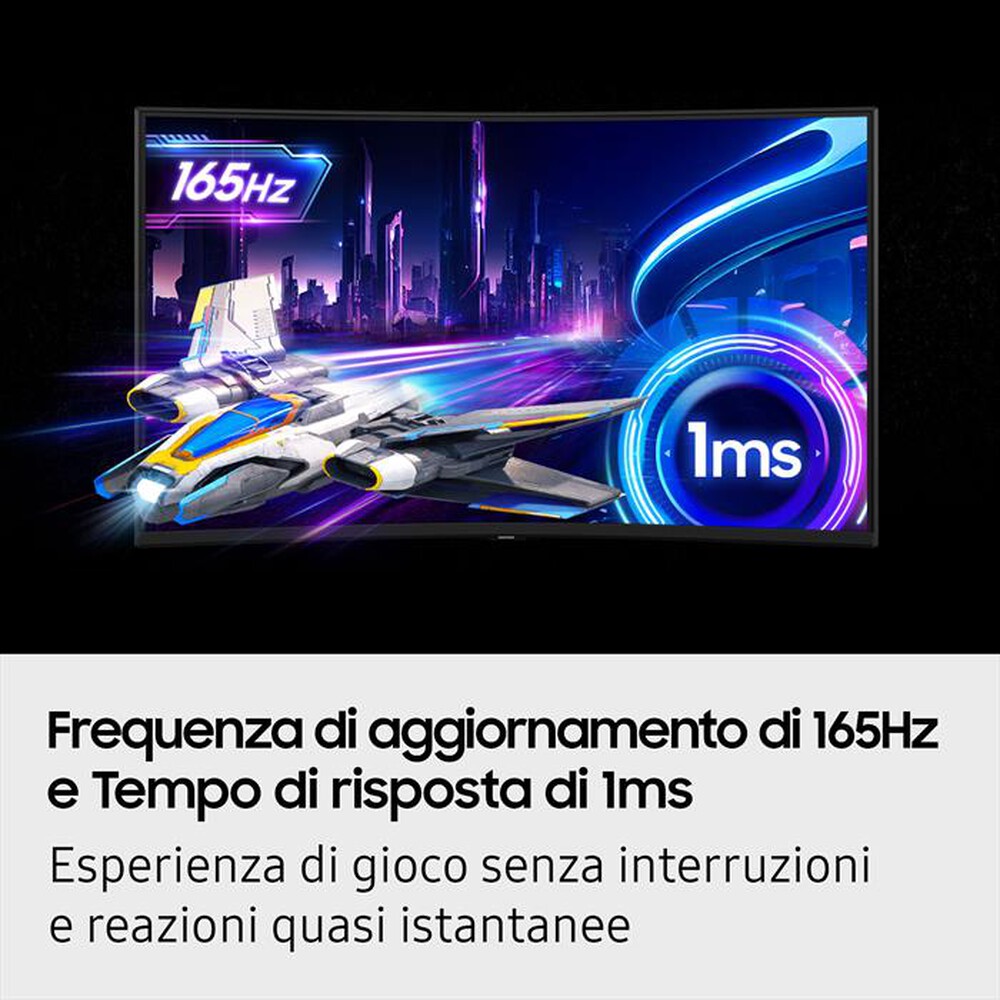 Immagine del prodotto SAMSUNG - MONITOR GAMING ODYSSEY G7 - G75F DA 37" UHD CURVO-Black