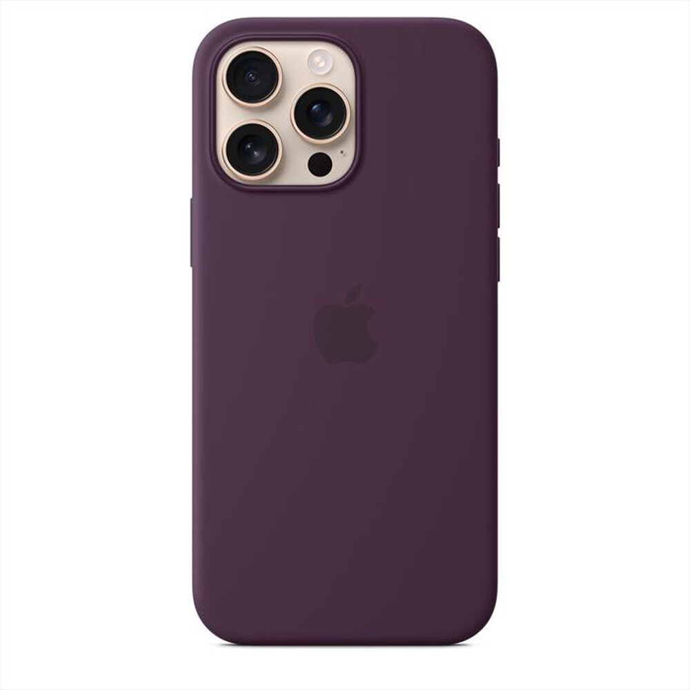 "APPLE - Custodia MagSafe in silicone per iPhone 16 Pro Max-Prugna"