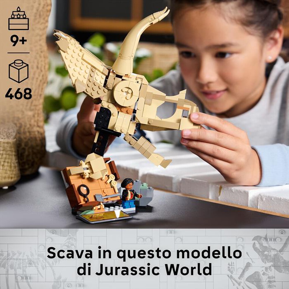 Immagine del prodotto LEGO - JURASSIC WORLD Teschio di Triceratopo 76969