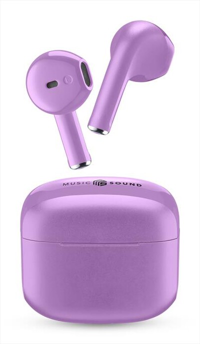 MUSIC SOUND - Auricolare bluetooth TWS SWAG MS-VIOLETTO