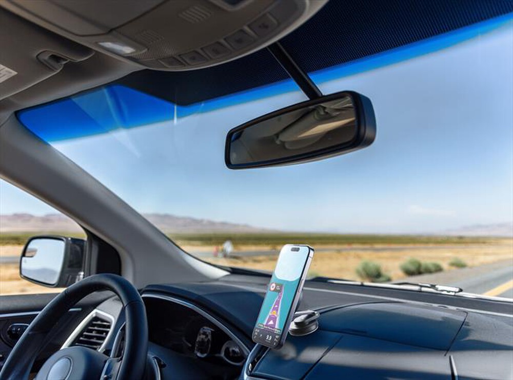 "CELLULARLINE - Supporto smartphone da auto MAGSFHOLDERCOMPCTK-Nero"