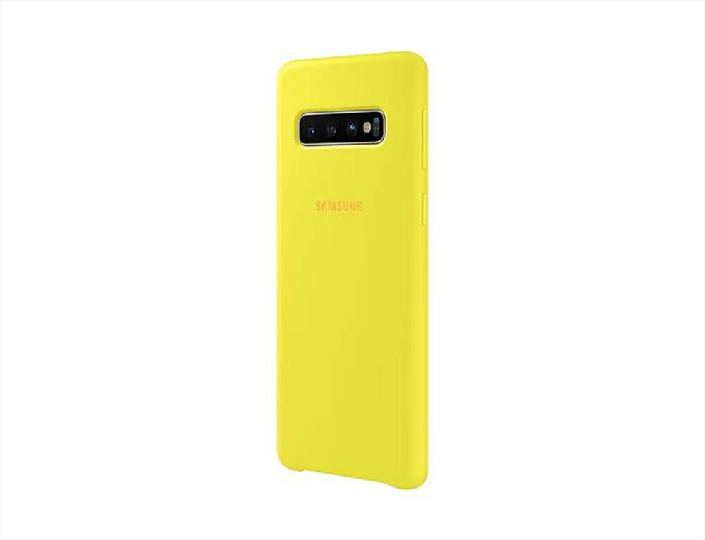 "SAMSUNG - SILICONE COVER GALAXY S10-GIALLO"