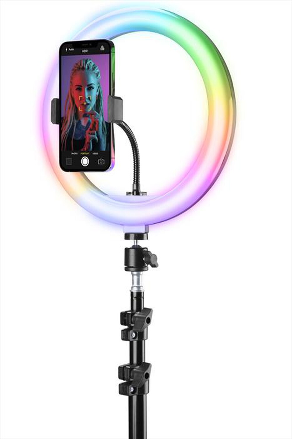 "CELLULARLINE - SELFIERINGPROMULTK-Nero"