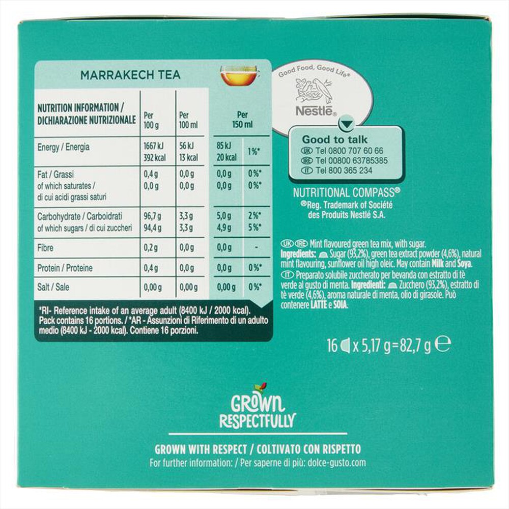 Immagine del prodotto NESCAFE' DOLCE GUSTO - Marrakech Tea
