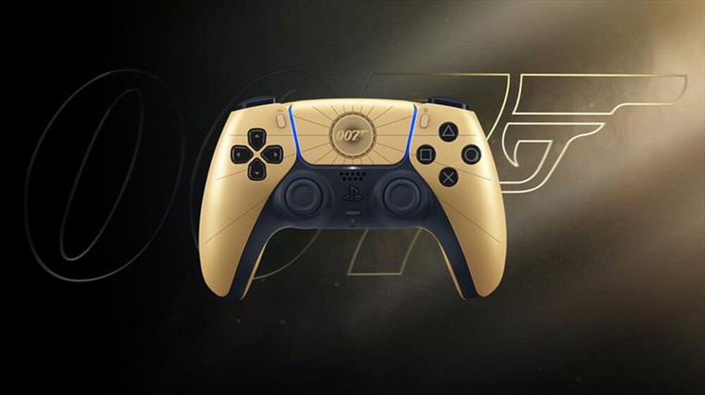 Immagine del prodotto SONY COMPUTER - DUALSENSE WIRELESS CONTROLLER 007 FIRST LIGHT-Nero, Oro