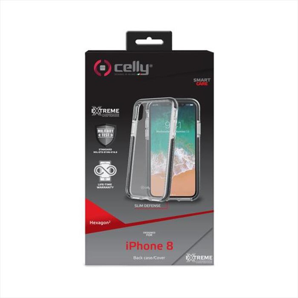 "CELLY - HEXAGON900BK-Nero/TPU"