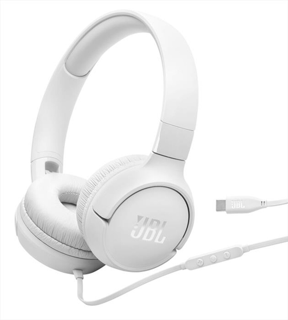 Immagine del prodotto JBL - CUFFIE AD ARCHETTO SUPRA-AURALI CON CAVO TUNE 520C-Bianco