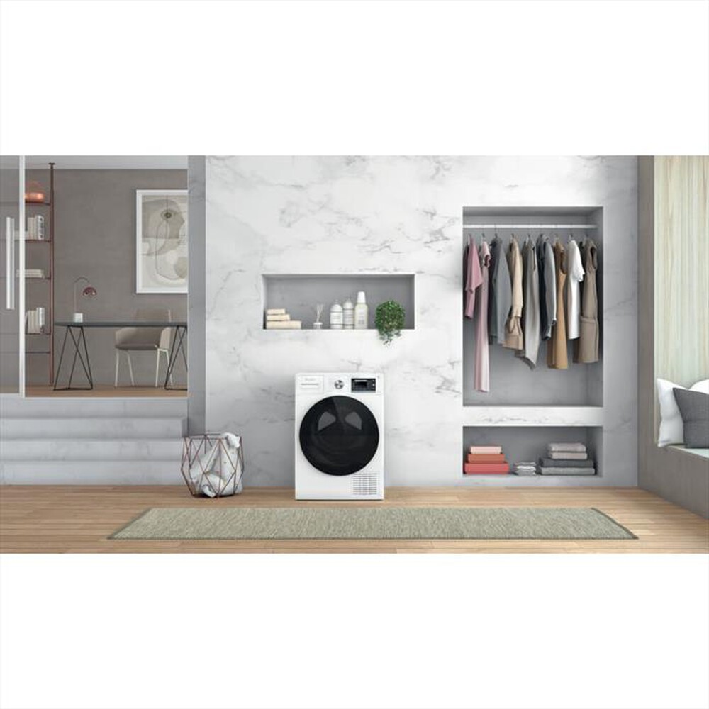 "WHIRLPOOL - Asciugatrice SUPREME SILENCE W7X D95WR IT 9Kg A+++-Bianco"