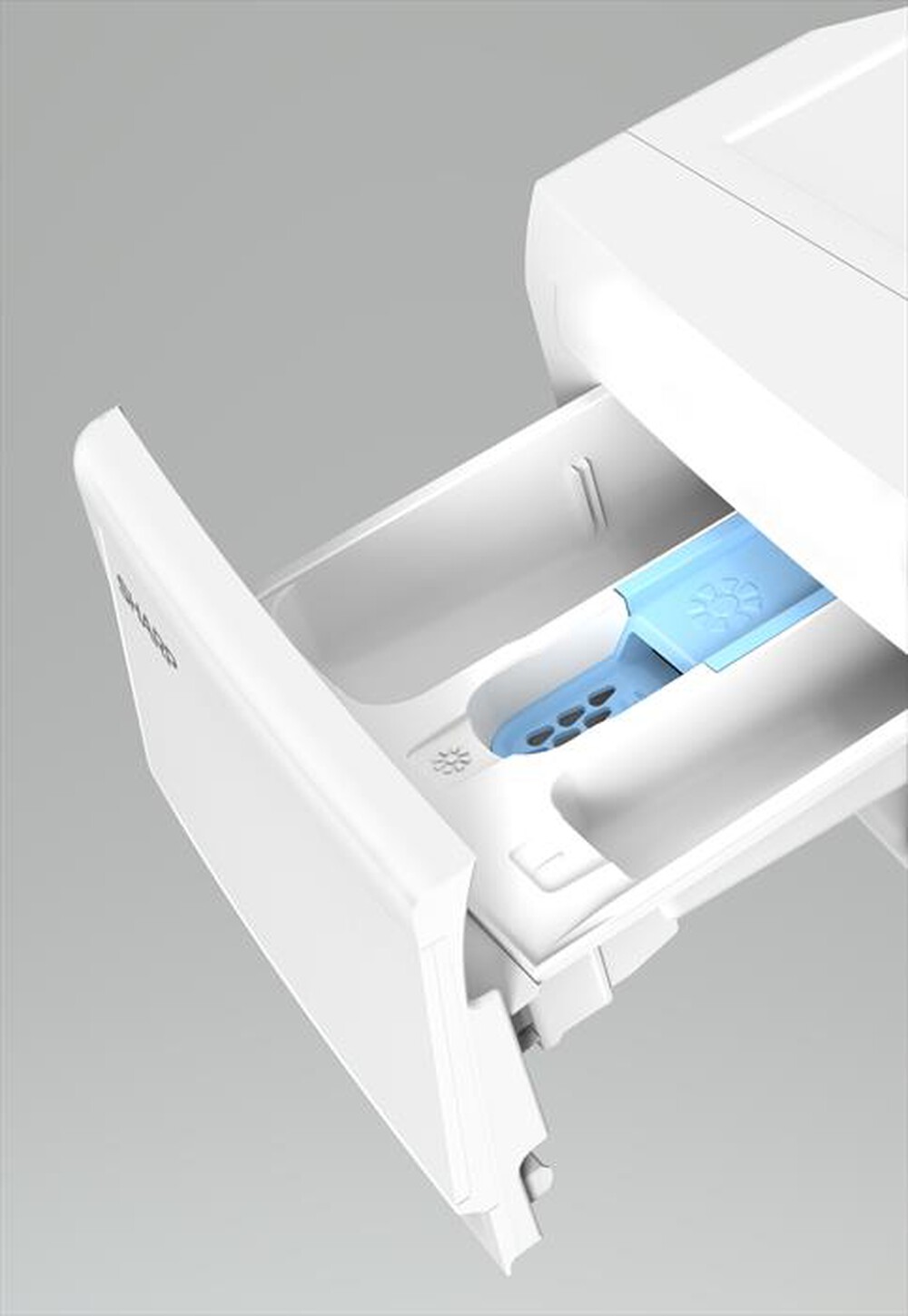 "SHARP - Lavatrice ES-HFA6103WD 6 Kg Classe D-Bianco"