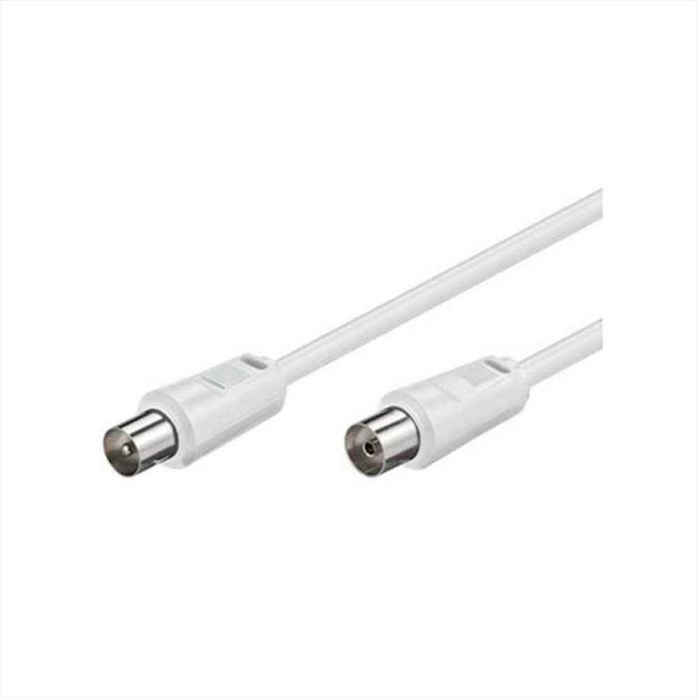 "TECHLIFE - Cavo antenna M/F TLVT0021-Bianco"