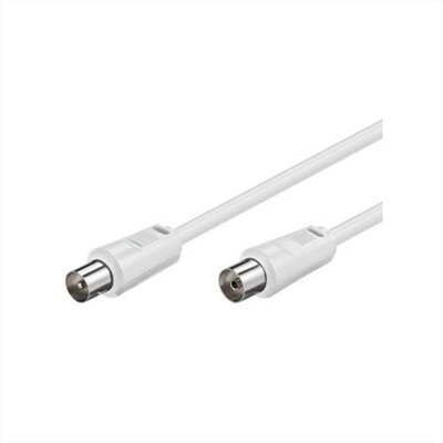 TECHLIFE - Cavo antenna M/F TLVT0021-Bianco
