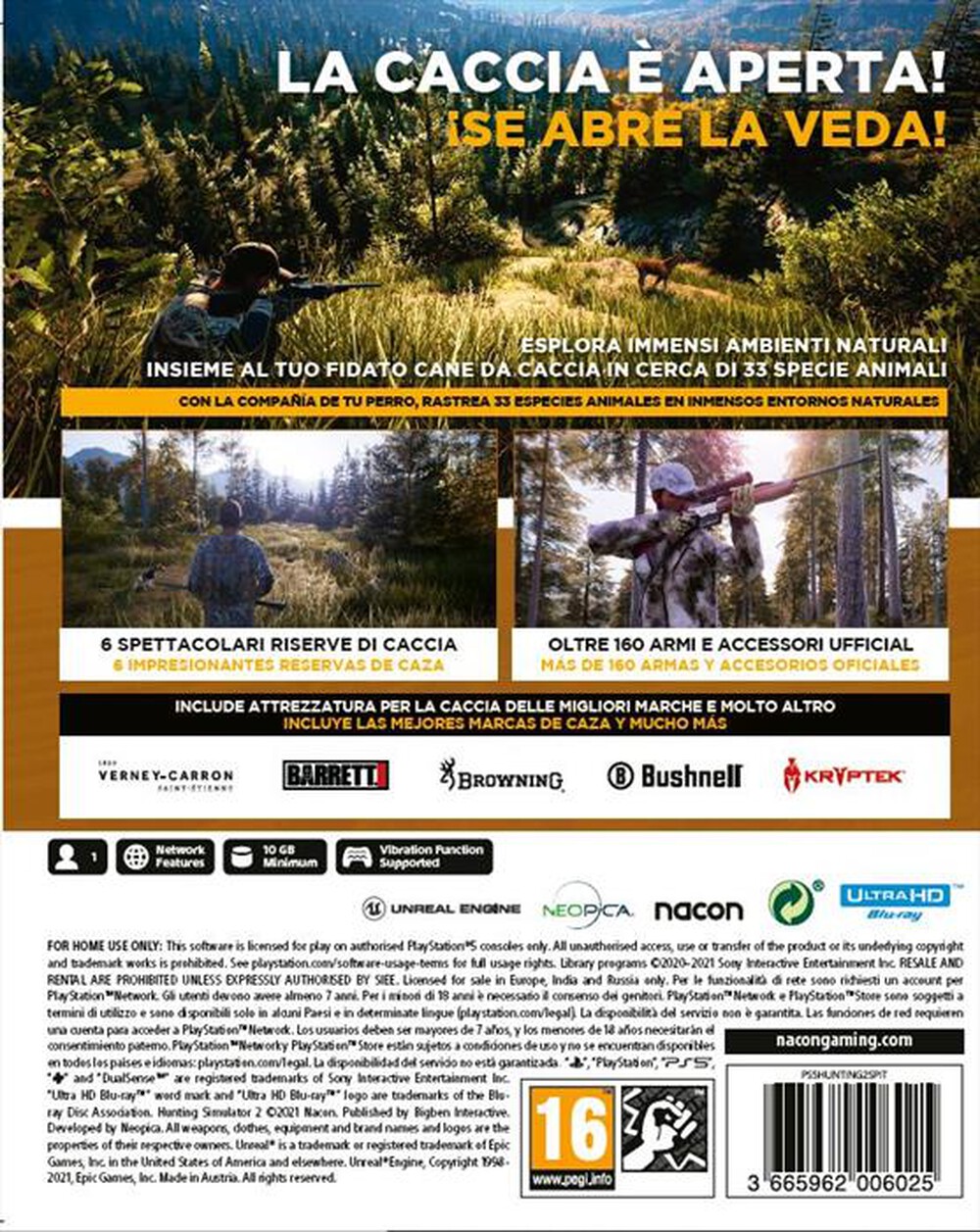 "NACON - HUNTING SIMULATOR 2 PS5"