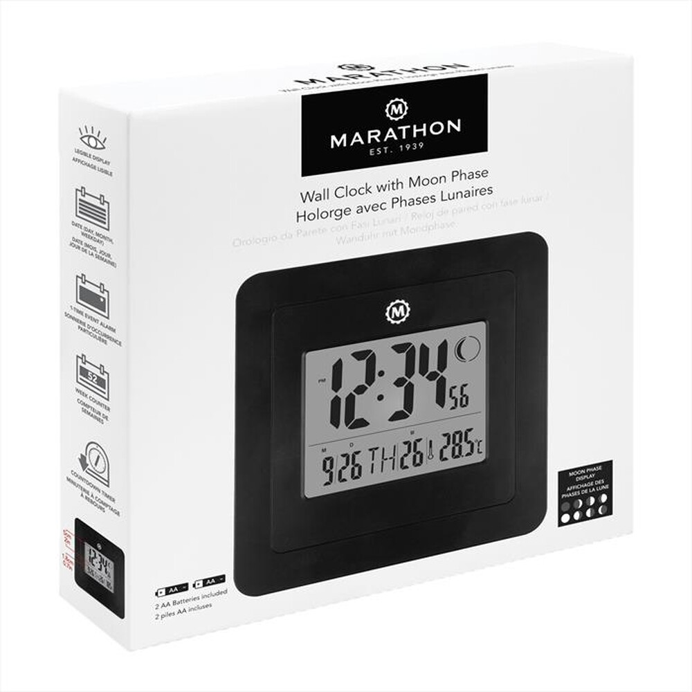 "MARATHON - CL030049BK-Nero"