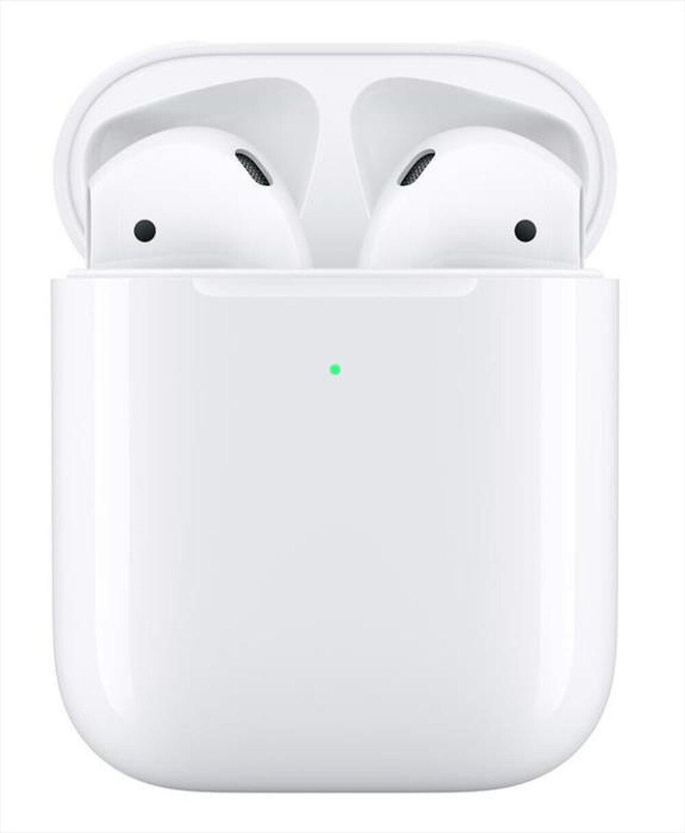 "APPLE - AirPods con custodia Wireless (2019)-Bianco"