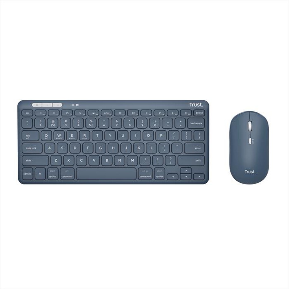 "TRUST - LYRA WL KEYBOARD & MOUSE-Blue"