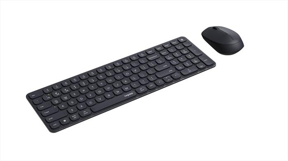 Immagine del prodotto RAPOO - Combo desktop wireless ultrasottile 9310M-Nero