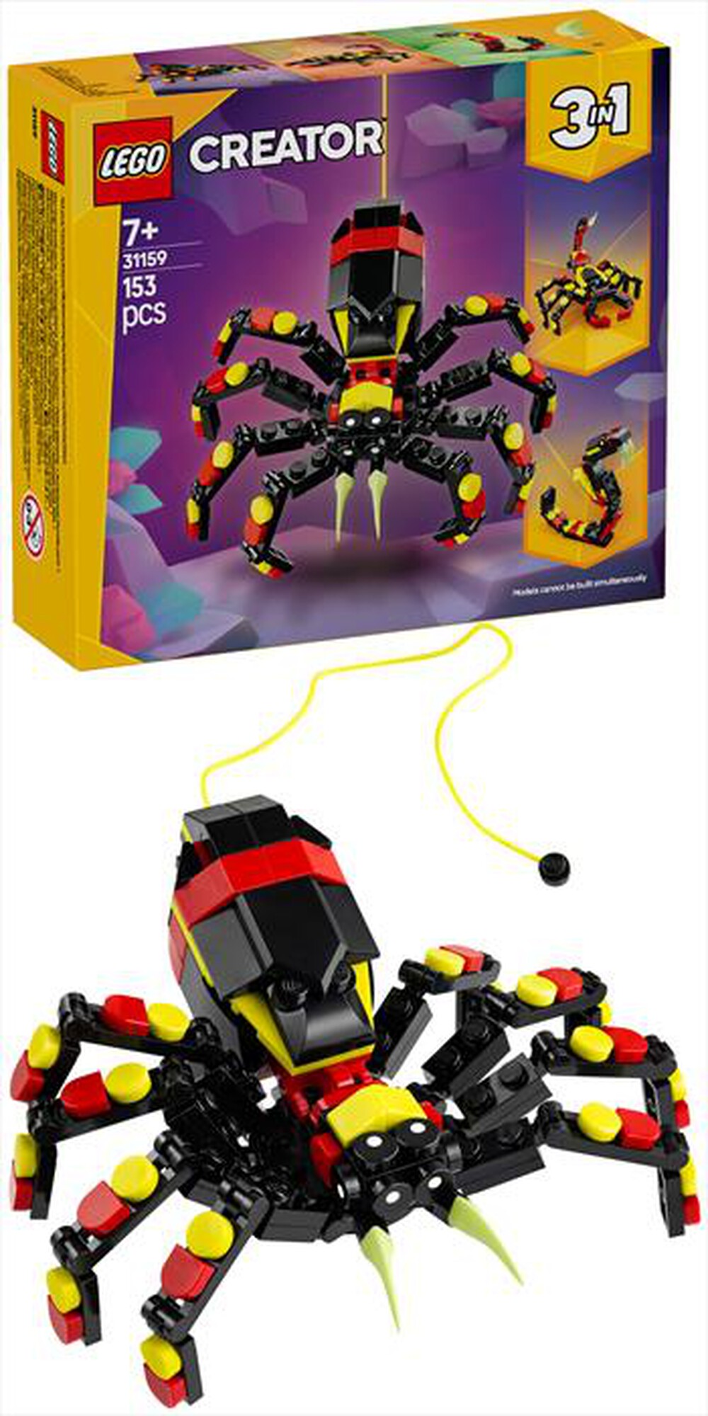 Immagine del prodotto LEGO - CREATOR Animali selvatici ragno trasformista 31159