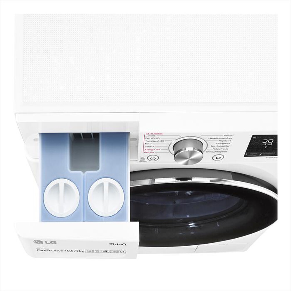 "LG - Lavasciuga F4DV710H2EA 10,5/7 Kg Classe A"