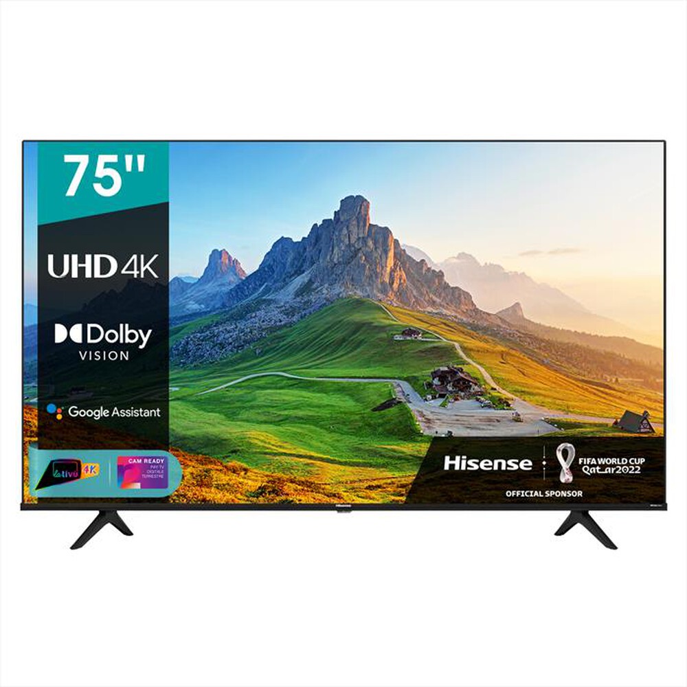 "HISENSE - Smart Tv UHD 4K Dolby Vision 75\" 75A6DG-Black"