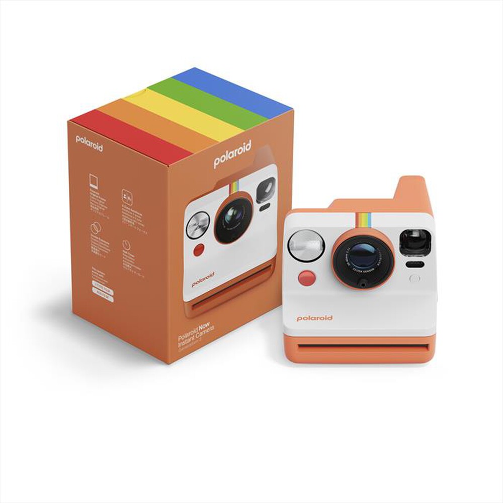 "POLAROID - Fotocamera istantanea NOW GEN 3-Corallo"