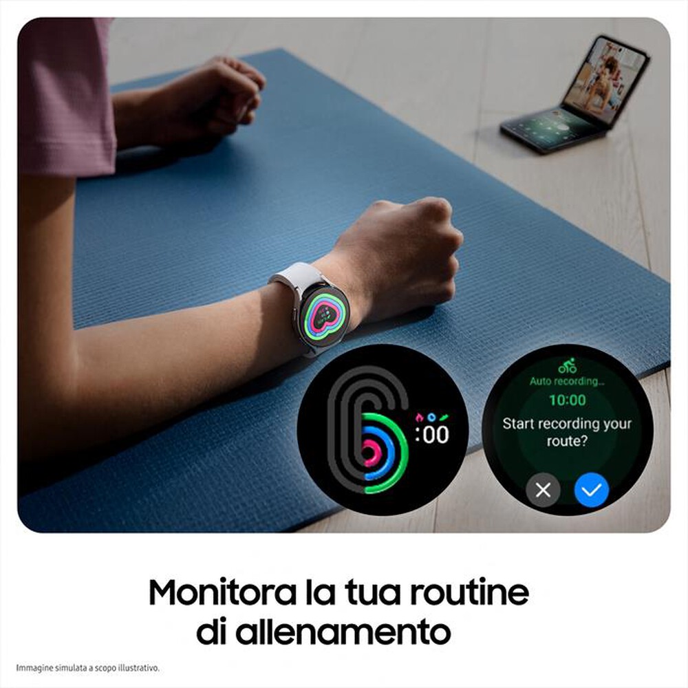 "SAMSUNG - Galaxy Watch6 40mm-Graphite"