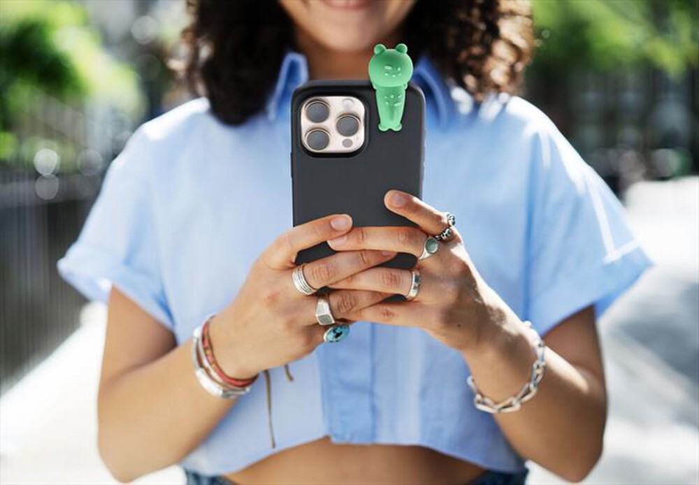 Immagine del prodotto CELLULARLINE - PHONE BUDDY FROG-Verde, Grigio