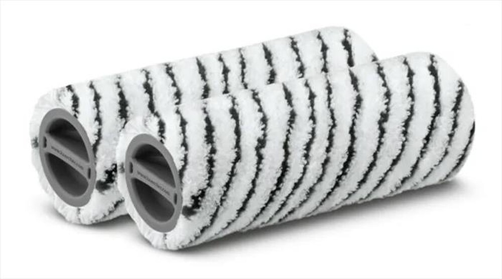 "KARCHER - Set di spazzole a rullo 20550210-Bianco/Nero"