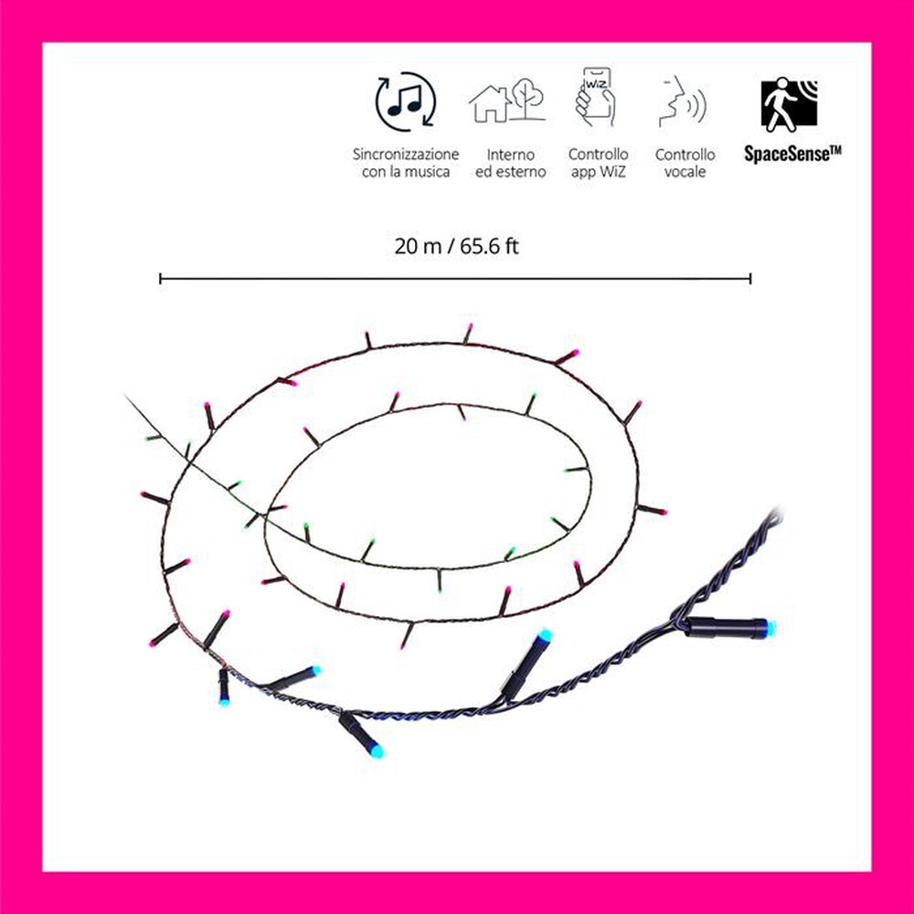 Immagine del prodotto WIZ - STRINGA DI LUCI LED-RGB-Multicolore