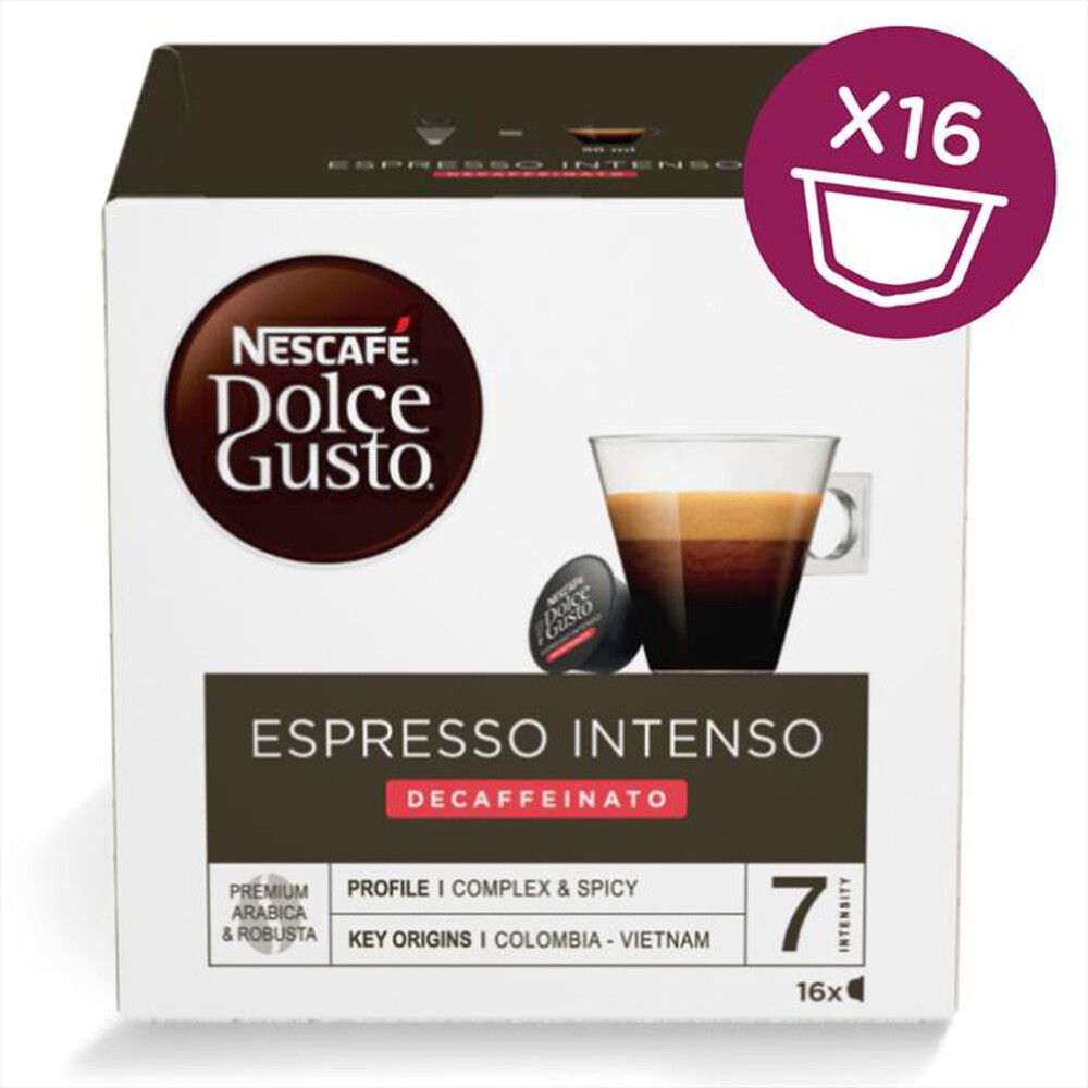 "NESCAFE' DOLCE GUSTO - Espresso Intenso Decaffeinato"