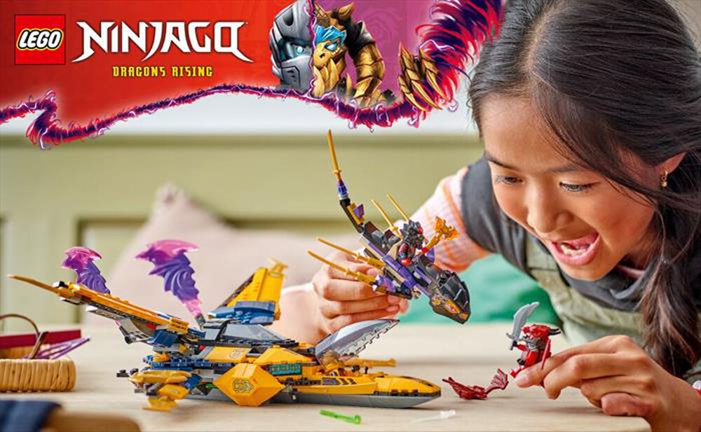 Immagine del prodotto LEGO - NINJAGO Jet Super Storm di Ras e Arin 71833