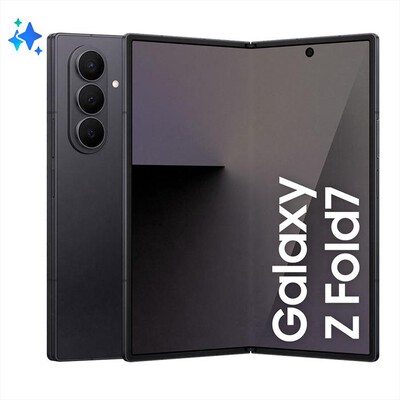 SAMSUNG - Galaxy Z Fold7 12+1TB-Jet Black