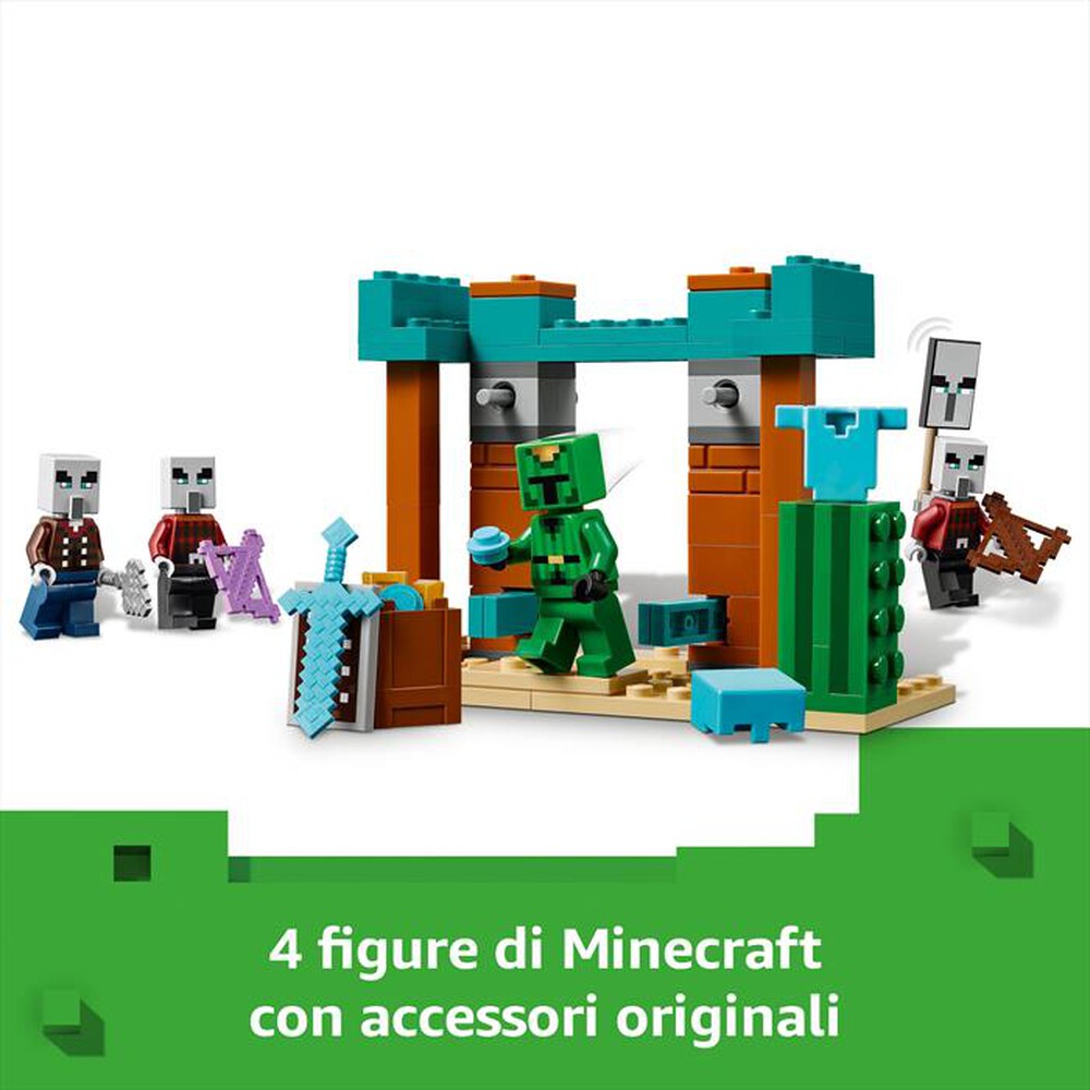 Immagine del prodotto LEGO - MINECRAFT Pattuglia nel deserto della bestia 21267
