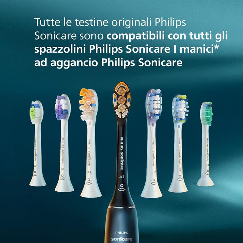 Immagine del prodotto PHILIPS - 2x Testine S2 Sensitive per Sonico HX6052/87-bianco