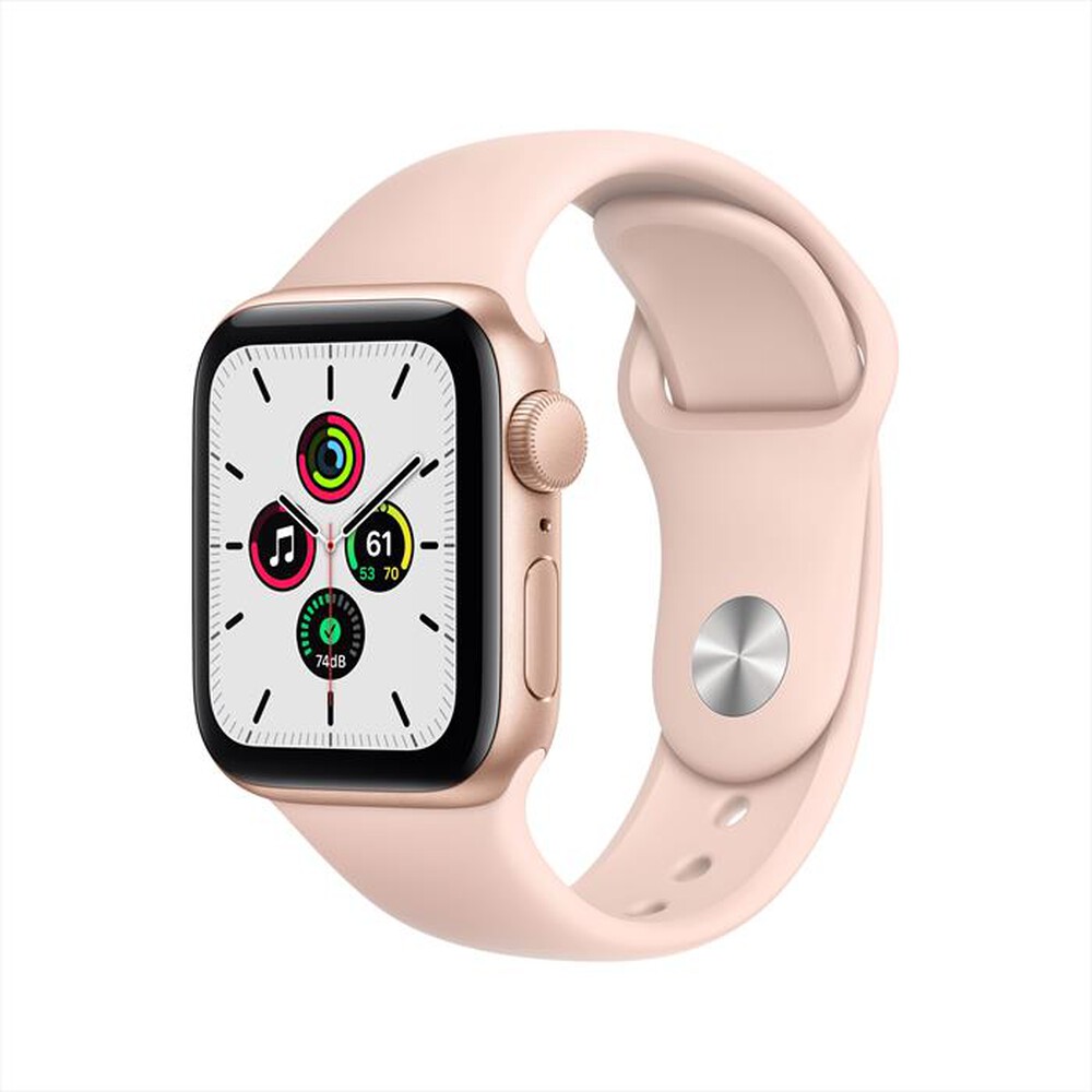 "APPLE - Watch SE GPS 40mm Alluminio Oro-Cinturino Sport Rosa Sabbia"