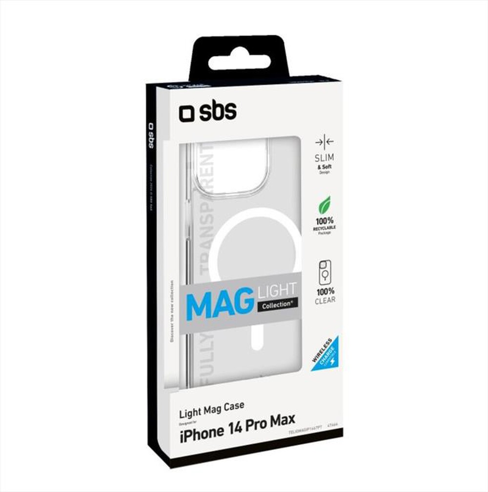 Immagine del prodotto SBS - Cover TELIGMAGIP1467T per iPhone 14 Pro Max-Trasparente