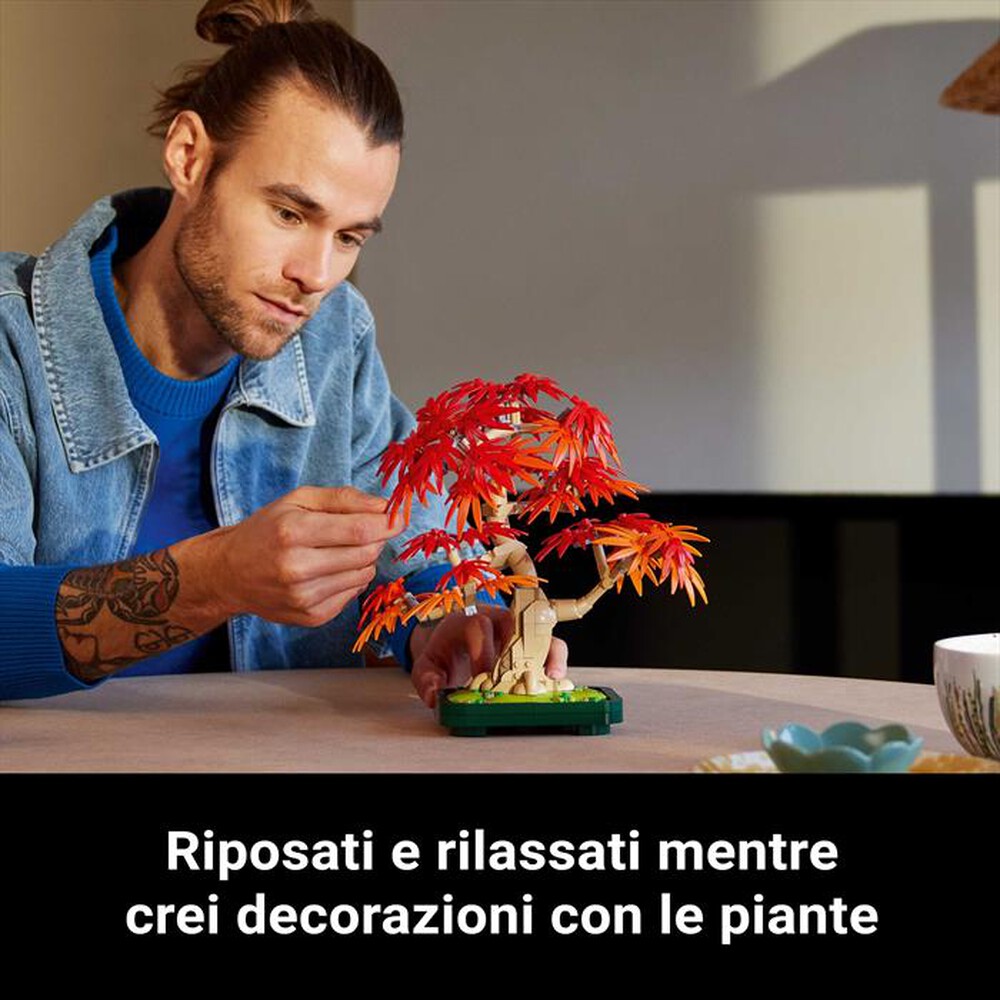 "LEGO - BOTANICALS Bonsai di acero rosso giapponese-10348"