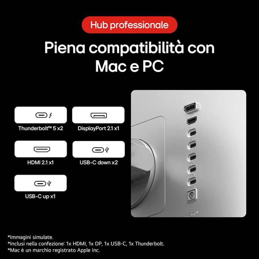 Immagine del prodotto LG - Monitor LCD 31,5" 32U990A