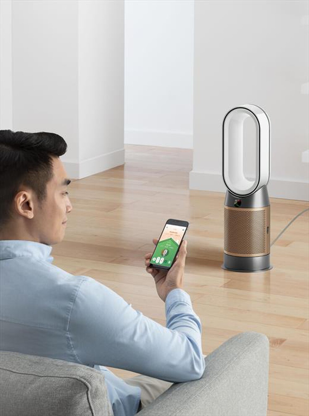 "DYSON - PURIFIER HOT+COOL HP2 DE-NOX-White/Gold"