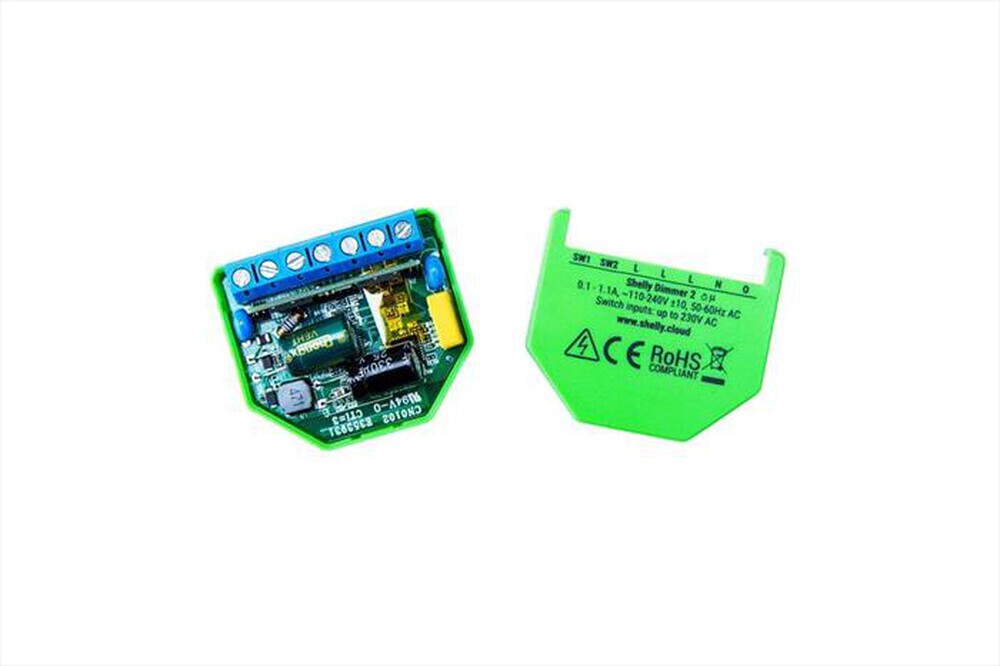 "SHELLY - Dispositivo controllo luci DIMMER 2 ML - TWO PACK"