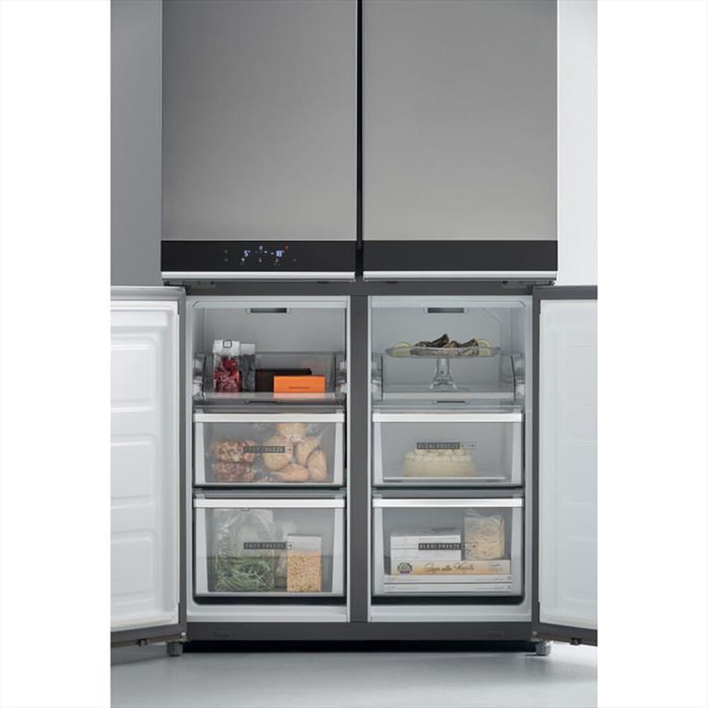 "WHIRLPOOL - Frigorifero 3 e più porte WQ9 B1L Classe F 677lt-Acciaio inossidabile"