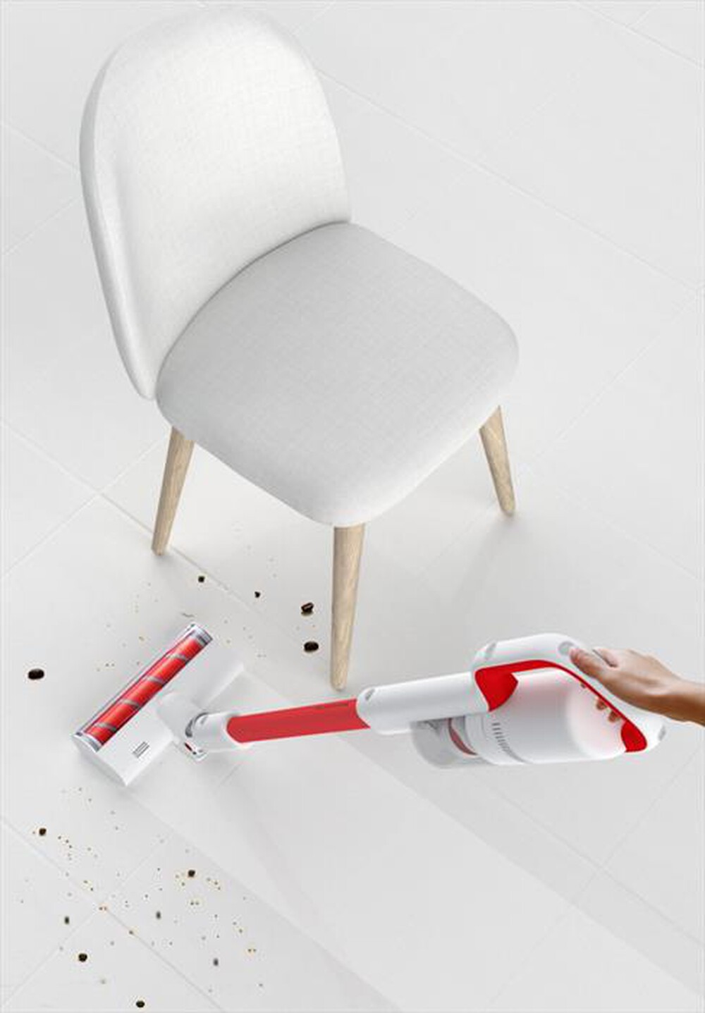 "ROIDMI - X15 ASPIRAPOLVERE CORDLESS-White/Red"