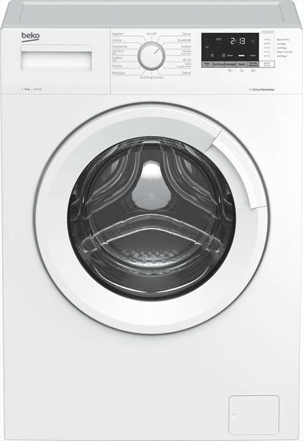 "BEKO - Lavatrice WUX81232WI/IT 8 Kg Classe C-Bianco"