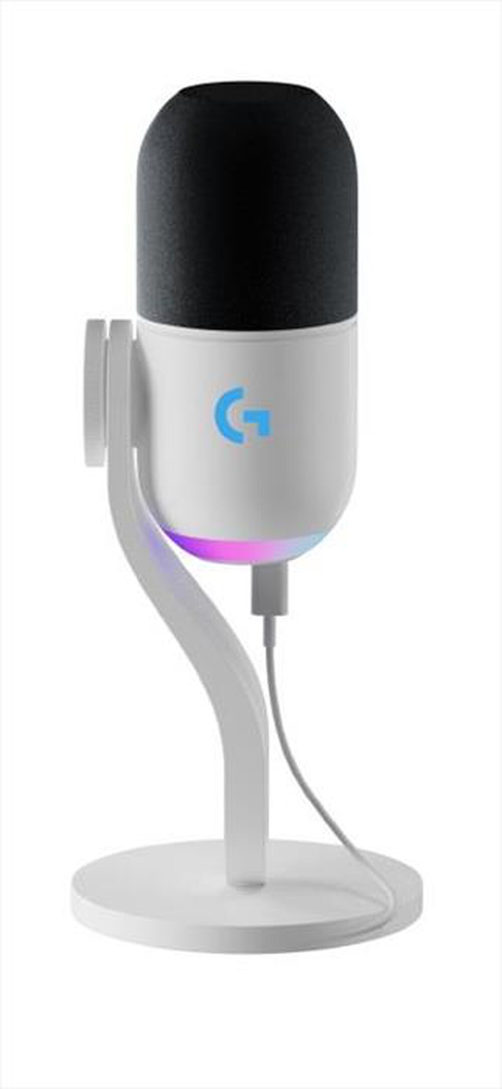 "LOGITECH - Microfono dinamico Yeti GX-Bianco"