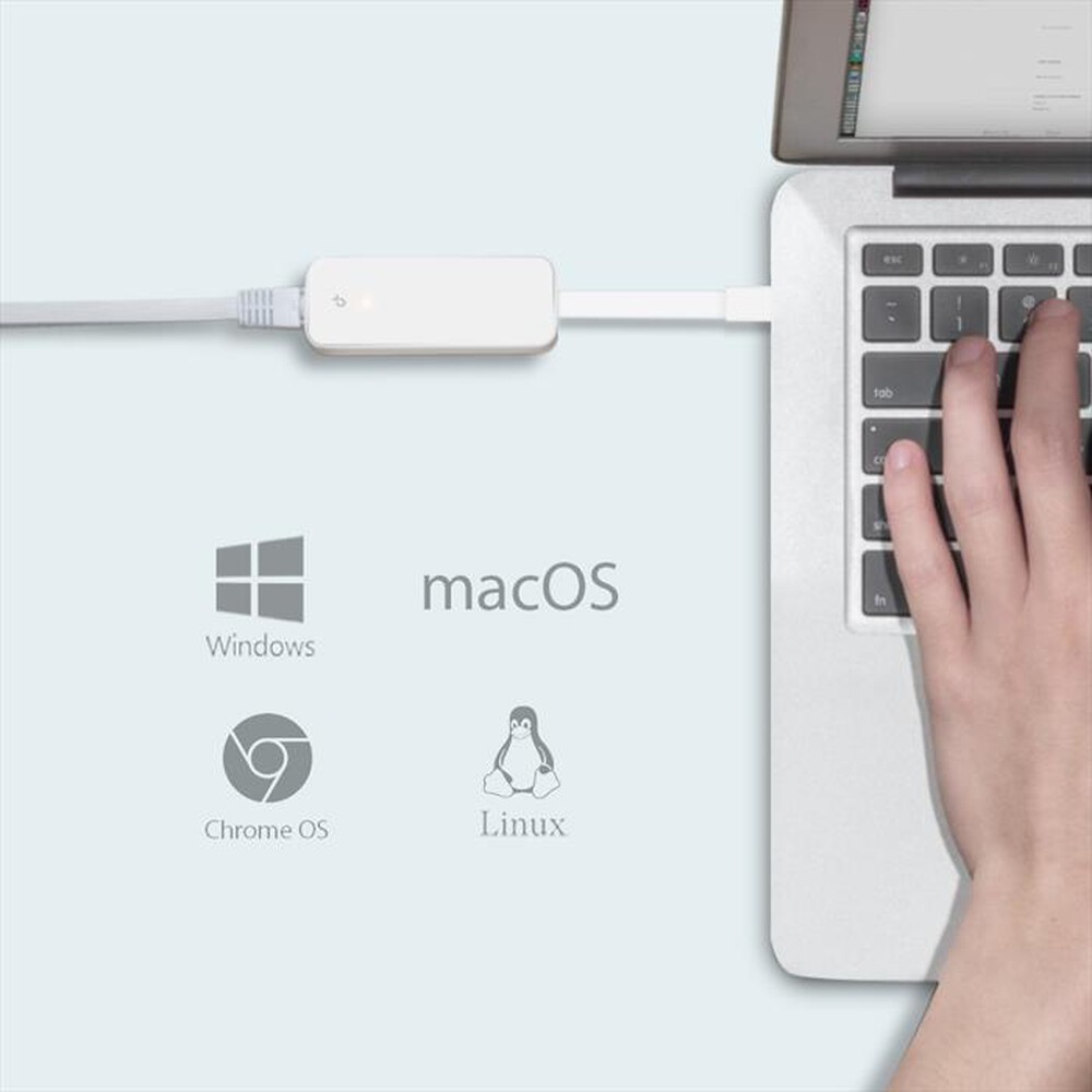 Immagine del prodotto TP-LINK - UE300C TYPE-C TO GIGABIT ETHERNET NETWORK ADAPTER