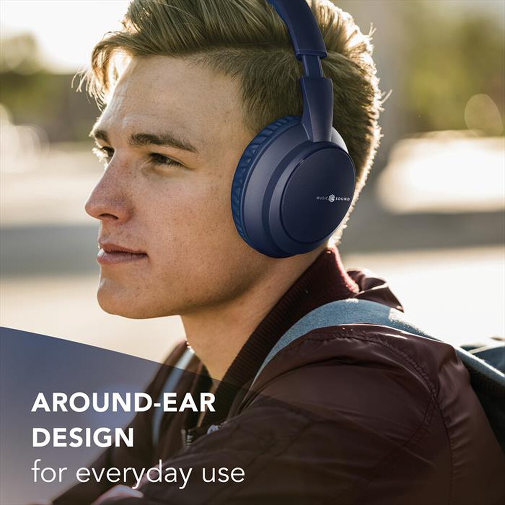Immagine del prodotto MUSIC SOUND - Cuffie a padiglione chiuso BOOST-Blue