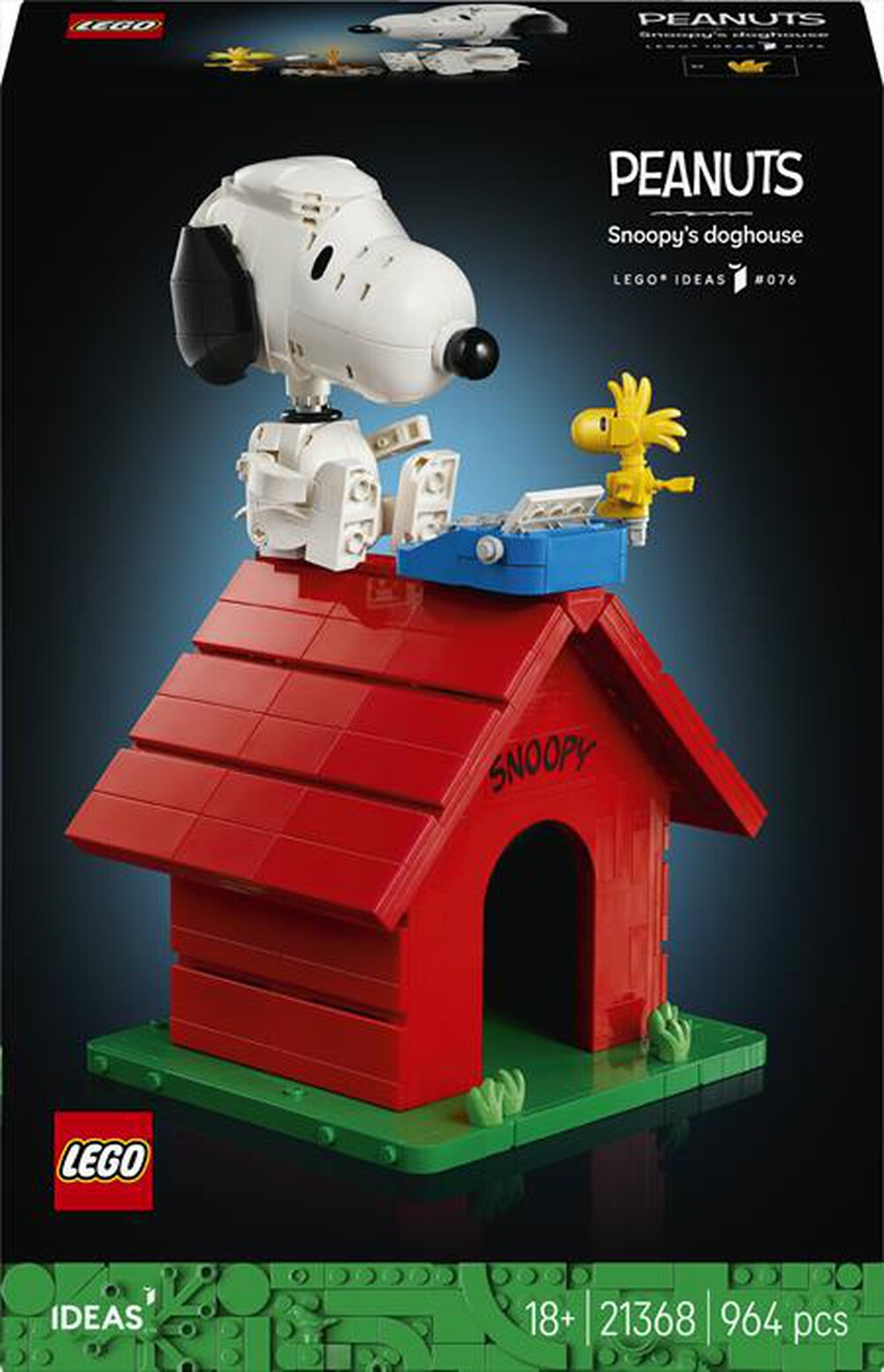 Immagine del prodotto LEGO - IDEAS Peanuts: la cuccia di Snoopy - 21368