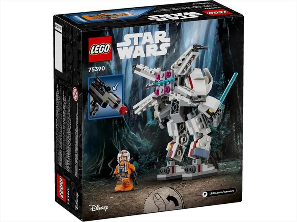 "LEGO - Mech X-Wing di Luke Skywalker - 75390-Multicolore"