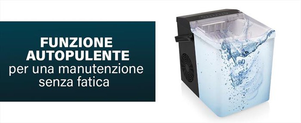 Immagine del prodotto PRINCESS - 283098 - FABBRICATORE DI GHIACCIO-Nero / Plastica