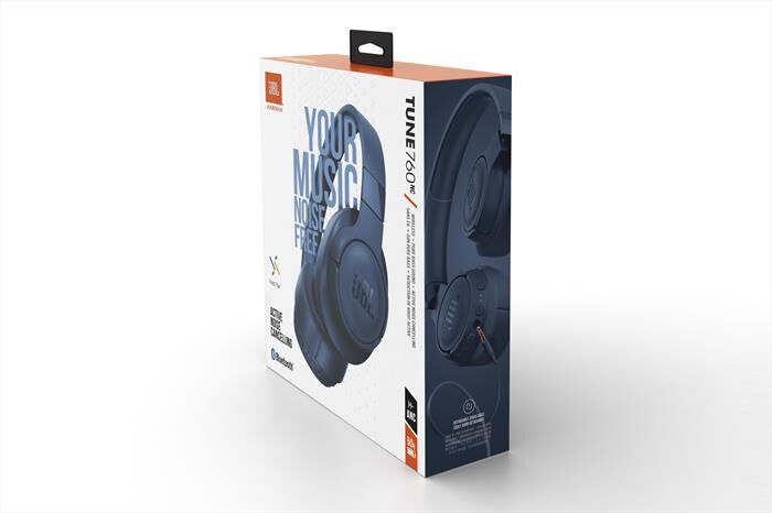 JBL - Cuffie a padiglione chiuso TUNE 760NC-BLU | Euronics